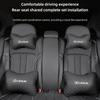 2026 Hot Interior Stickers Car Leather Seat Headrest Neck Pillow Head Waist Cushion For Lexus RX300 IS200 IS250 ES350 Ct200h UX2