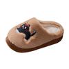 Winter Cartoon Cat Cotton Slippers Comfortable Indoor Home Fashion Thick Soled Non Slip Plush Warm Anime Slippers for Women