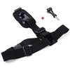 Adjustable Chest Strap Mount Holder for Action Cameras Live Streaming Outdoor Cycling Hands-Free Selfie Stick