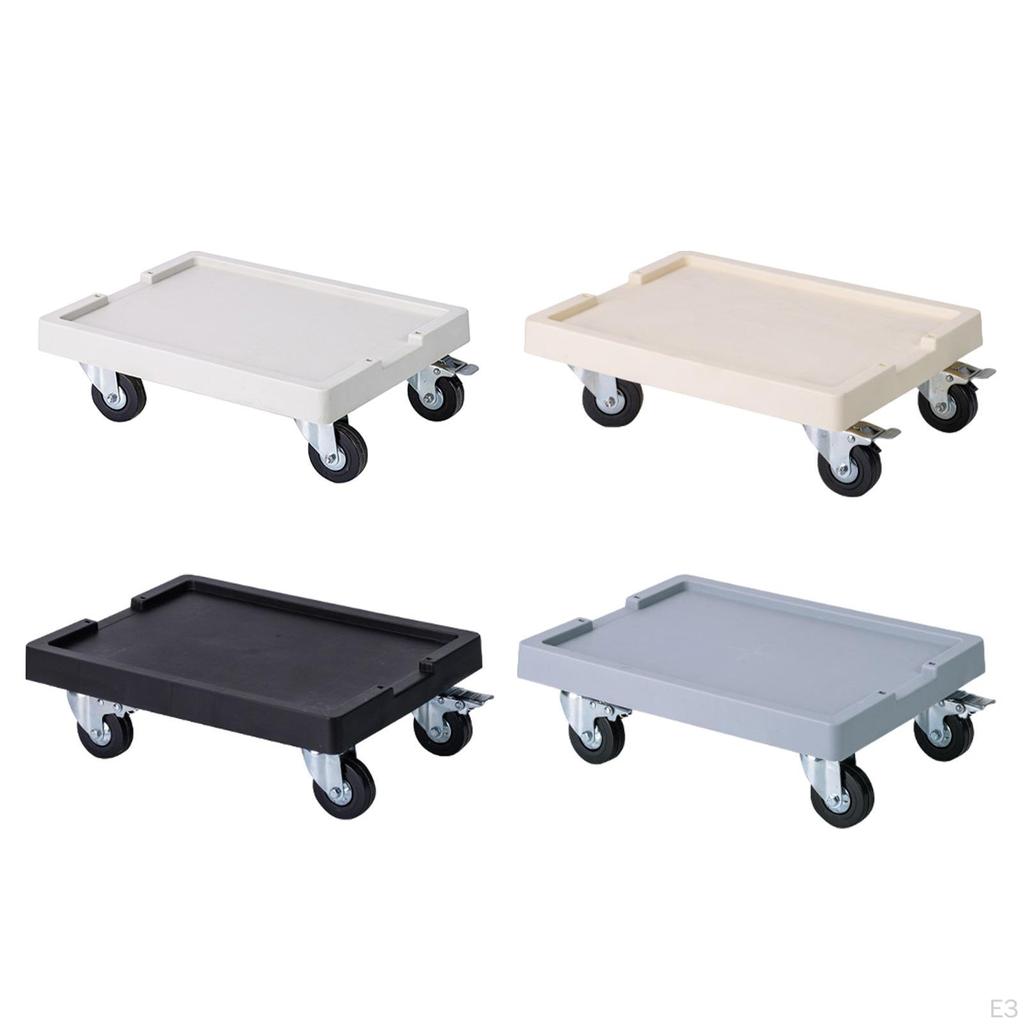 Pallet Cart, Plant Tray, Wheels, Flower Pot Rack On Tray with