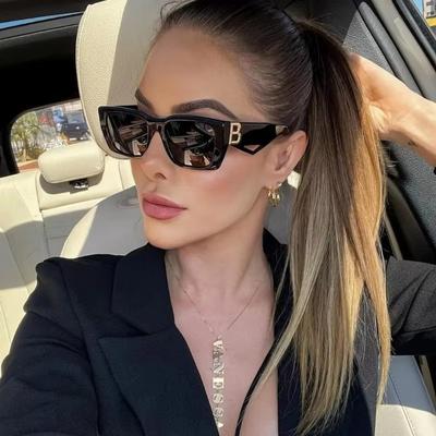 Retro Quadratische Sonnenbrille Frauen 2025 Luxus Marke Designer Für Männer Kleine Quadratische Sonnenbrille Neue Damen Vintage Brillen