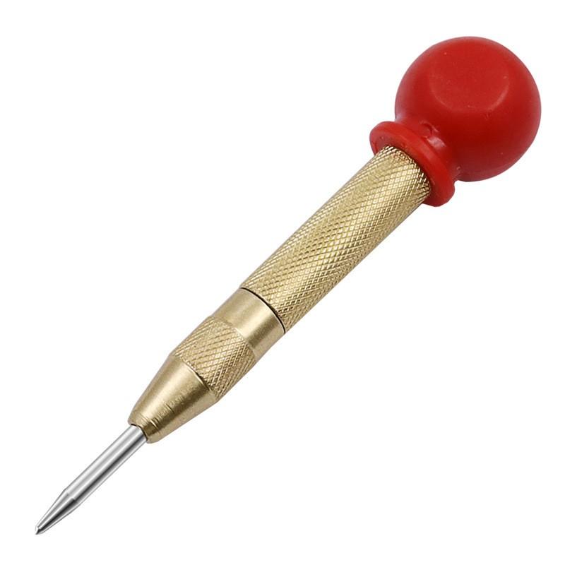 Automatic Centre Punch  Heavy Duty Auto Center Punch Non Slip Grip Spring-Loaded