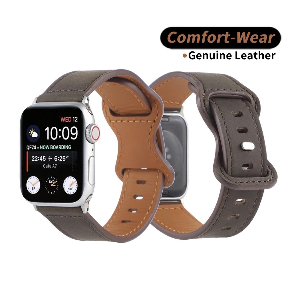 

Ремешок для Apple Watch для iWatch Series 7/6/5/4/3/SE Классический кожаный ремешок Crazy Horse для Apple Watch Series 6 Спортивный ремешок из натуральной кожи