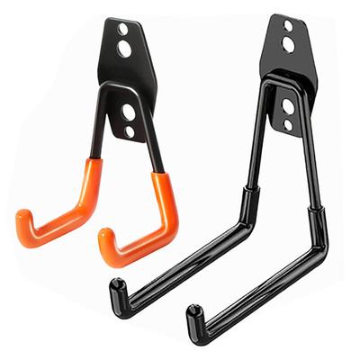 Nástěnný hák se 2 hřebíky Velká nosnost Heavy Duty Protiskluzový Antikorozní Sklad Organizace věcí do garáže Věšák Zahradnické nářadí Držák na kolo