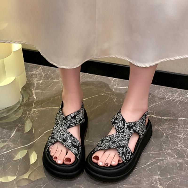 Fashion Retro Platform Women's Sandals