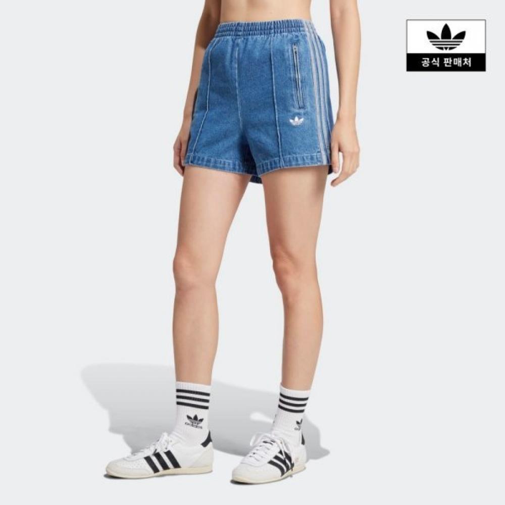 

Adidas Adicolor Denim Firebird Shorts Jd2562 JD2562/AXS