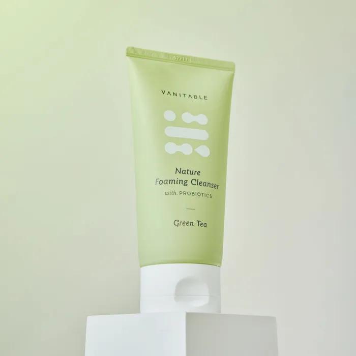 Nature Foaming Cleanser Green Tea 180ml