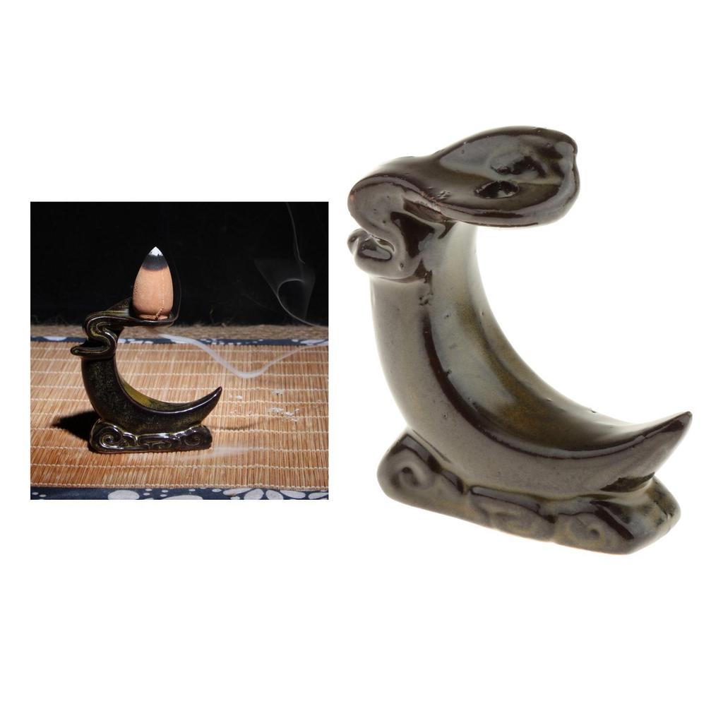 Vintage Incense Burner Holder Alloy Lion Plate Ash Catcher Accessory for Meditation Room Yoga Studio Home