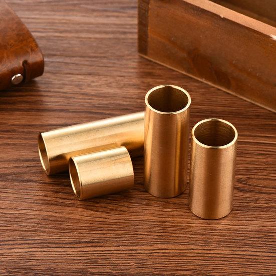 Stainless Steel Finger Sleeve Protector Guitar String Slide Tube Accessories