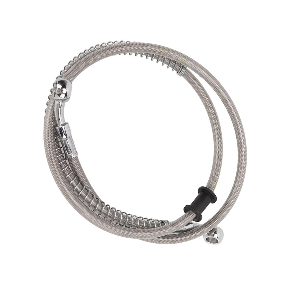 Motorcycle Brake Hose Sensitive Braking Good Heat Insulation Knitted Steel Brake Coupling for General Motorcycle