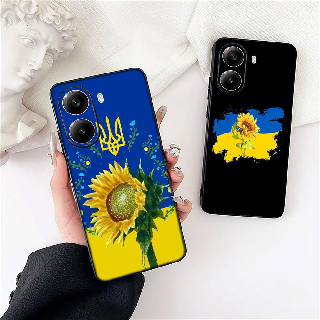 Yellow Sunflower Flower Phone Cover for OPPO A40 A60 A80 A38 A18 A17 A16 A78 A79 A54 A25 A57 4G 5G Casing Coque Case