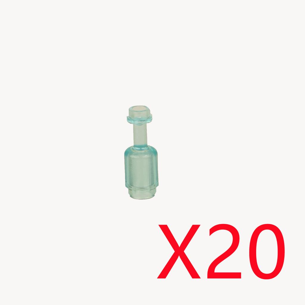 MOC City Building Blocks Character Scene Creative Accessories Mini Brick Color Wine Bottle Reagent Bottle Set Box Toy Gift X007