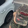 New Unisex Broken Style Sanskrit Embroidery Baseball Hats Versatile American Sunshade Camouflage Peaked Caps Fashion Personal