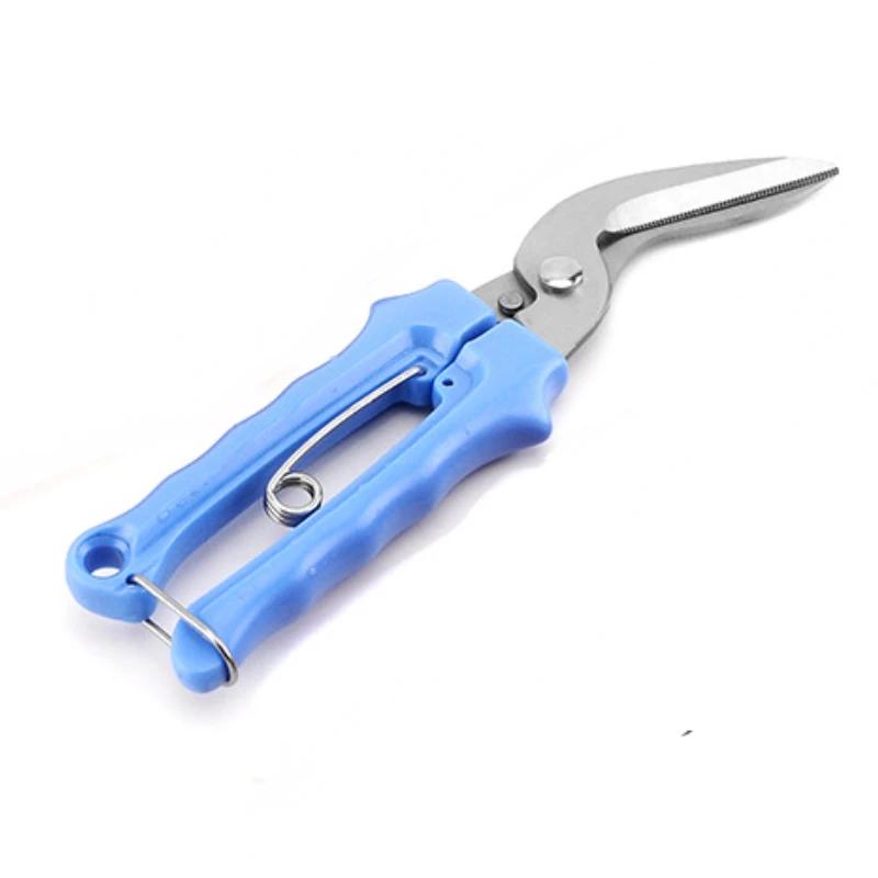 Stainless Steel Curved Straight Branch Scissors Garden Tools Fruit Picking and Pruning Scissors Fruit Picking Tool