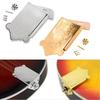 8-Saitige Mandoline Saitenhalterung mit Befestigungsmaterial Metall Dreieck Mandoline Saitenhalter Instrument Ersatzteil