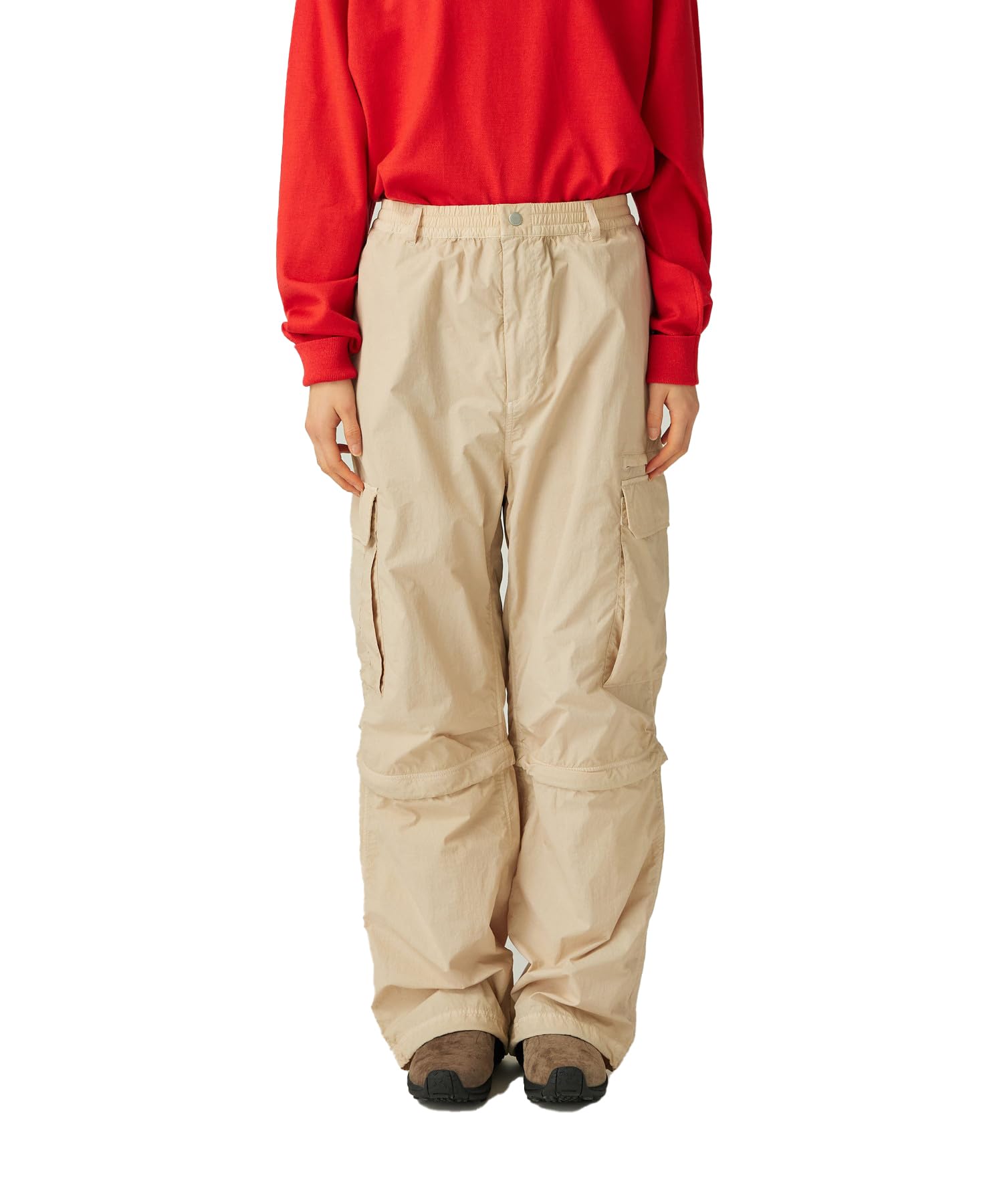 

Snow Peak Garment Dyed Convertible Pants and IVORY M PA-25AU002, Men s Women s, слонова кістка