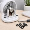 250/500pcs Nylon Flat Washers M2/M2.5/M3/M4/M5/M6/M8/M10 Sealing Ring Home Black White Screw Shock Absorption Fasteners Washer