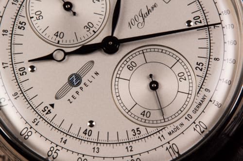 Zeppelin 100th Anniversary Ivory Dial Men's Watch 86701 [Official Import]