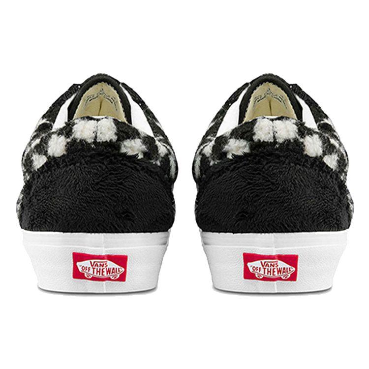Vans Old Skool Sherpa Checkerboard - Black Unisex Sneakers VN0A5KRF95A