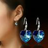 925 Silver Sapphire Blue Crystal Ocean Star Earrings – Perfect Gift for You or Your Best Friend