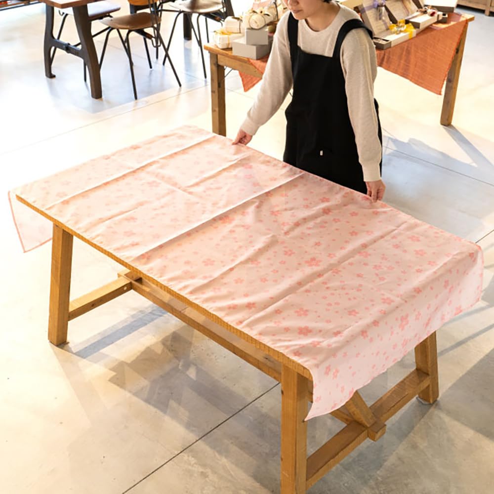 HEADS Display Cloth Sakura Cherry Blossom Spring Floral Pink W200 X H90cm 1 Piece Peach Cherry Blossom Viewing Privacy Display Cloth DIS-CL8