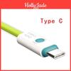 Високоякісний USB 3.1 Type-C USB-C Кабель зі світлодіодним індикатором для синхронізації даних та швидкої зарядки для телефонів Android