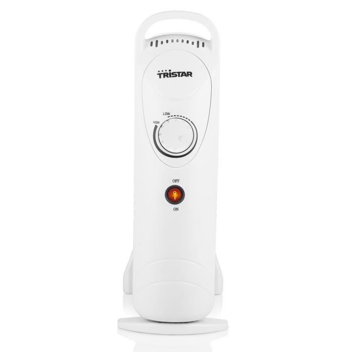 Tristar Mini-radiateur à bain d'huile 5 ailettes KA-5103 500 W