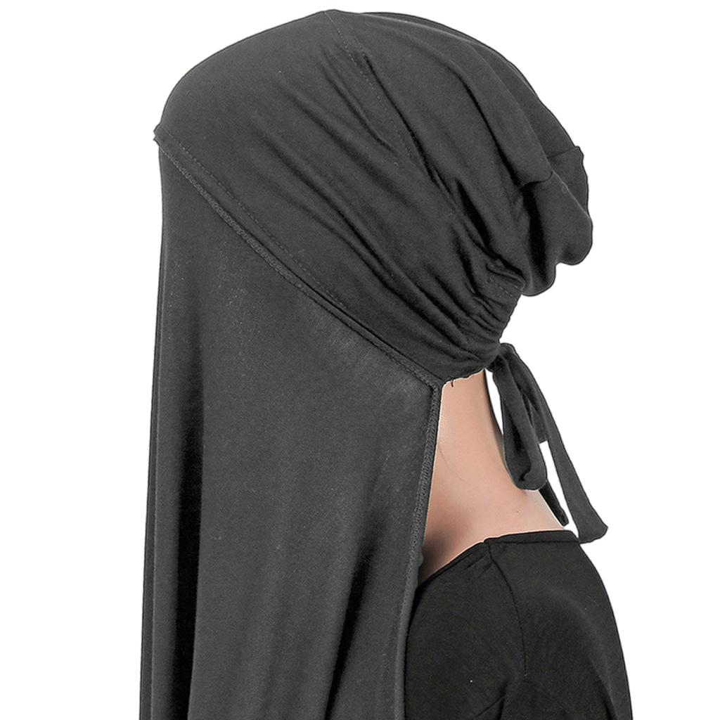 Women Hijab Head Scarf Shawl Wrap for Muslim Prayer Ramadan Eid 170cm x 55cm Breathable and Fast Drying Headwrap Scarf