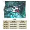 Hollow Knight Silksong Blankets Flannel Autumn/Winter Breathable Super Warm Throw Blanket for Sofa Bedroom Quilt