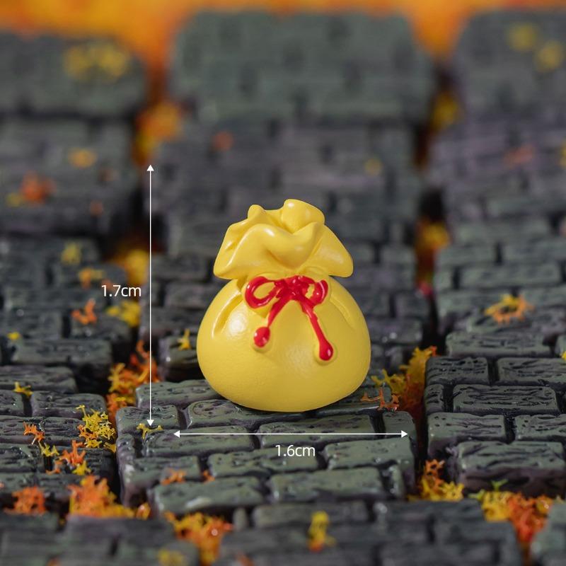 Mid-Autumn Festival Jade Rabbit Mooncakes Cute Animal Figurines Decorative Accessories, Resin Handicrafts and Small Ornaments