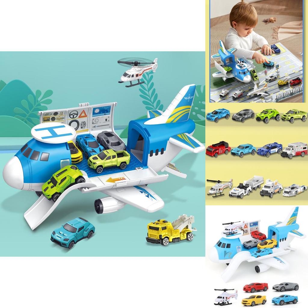 Aircraft Storage Military Backpack Playset With Plastic Construction For Children