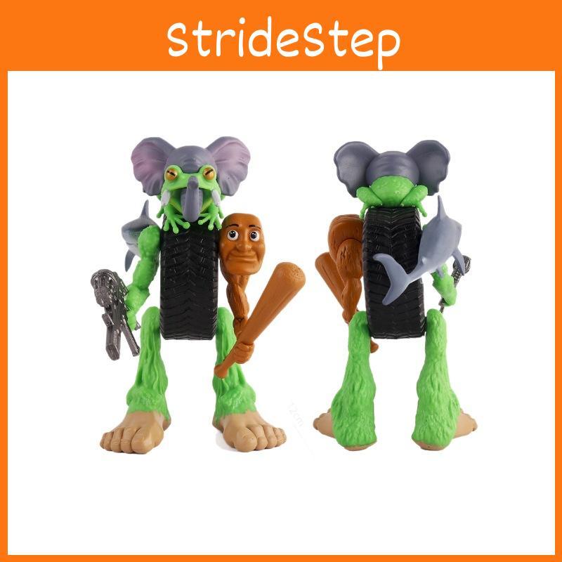 Sahur Tungtung Mountain Sea Fusion Pvc Statue Articulated Desk Decoration Shelf