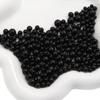ABS Non-Porous Pearl-Plated Colored Round Beads for DIY Crafts and Fashion Accessories