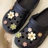 10PCS Fashion Shoe Charms Set Accessories Hole Shoe Buckle Cute Little Flower DIY for Bogg Bags Shoes Decor