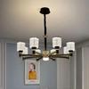 Lámpara nórdica moderna minimalista para sala de estar, lámpara de comedor, lámpara de dormitorio, iluminación atmosférica de lujo europea, iluminación para el hogar