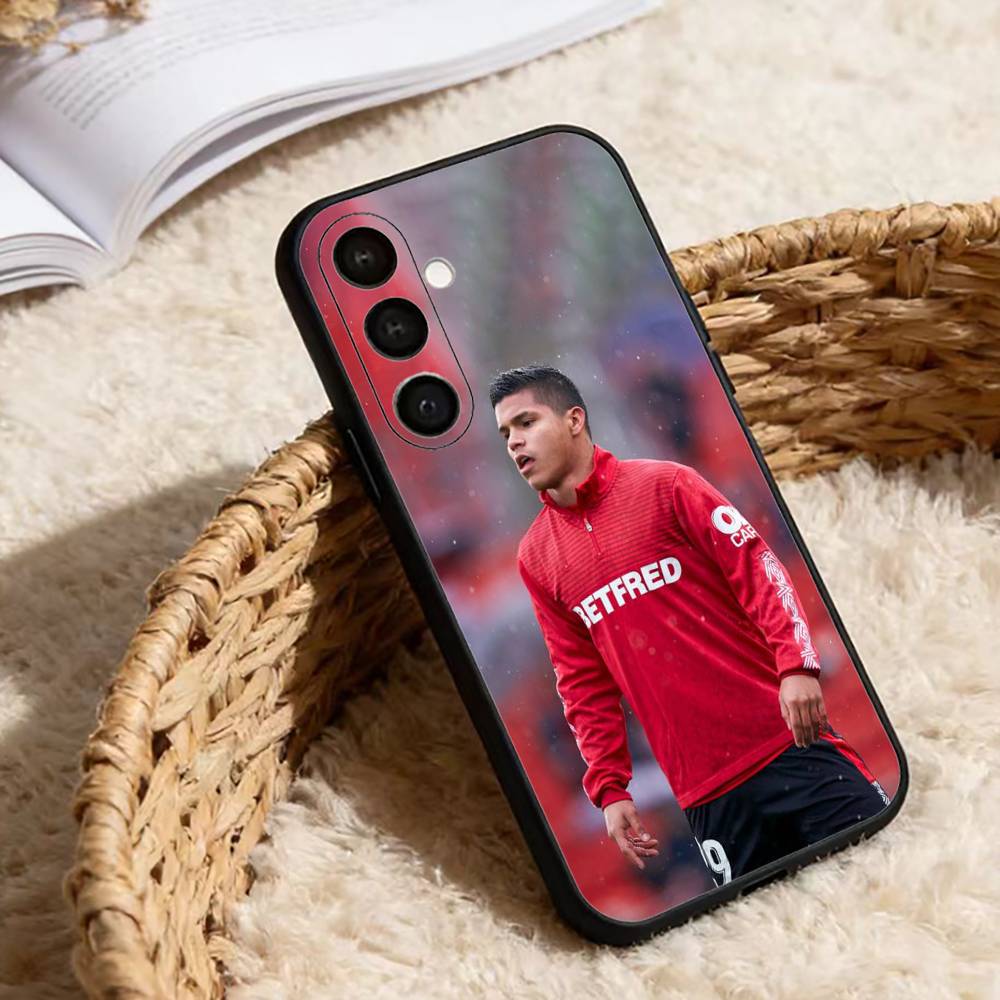 Soccer Cucho Hernandez Phone Case For Samsung Galaxy A20,21s,22,31,32,52,53,72,73,80,91 Soft Black Shell