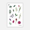 Flower Garden Tattoo Sticker