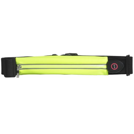 

LED Running Belt High Visibility 3 Lighting Modes Multipurpose USB Rechargeable Flashing Safety LED Light Belt for Running Walking Cycling флуоресцентный зеленый