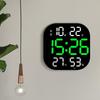 LED Acrylic Countdown Timer Gym Wall Clock - Large Decorative Hanging Electronic Clock for Living Room