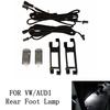 Rear LED Footwell Light Foot Socket Lamp With Bracket For VW Passat B6 B7 Golf 5 6 MK6 A1 A3 A4 A6 A8 Q3 SEAT Toledo ALHAMBRA