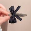 Elegant 2025 Korean Bow Pearl Rhinestone Hair Clip - Internet Celebrity Style