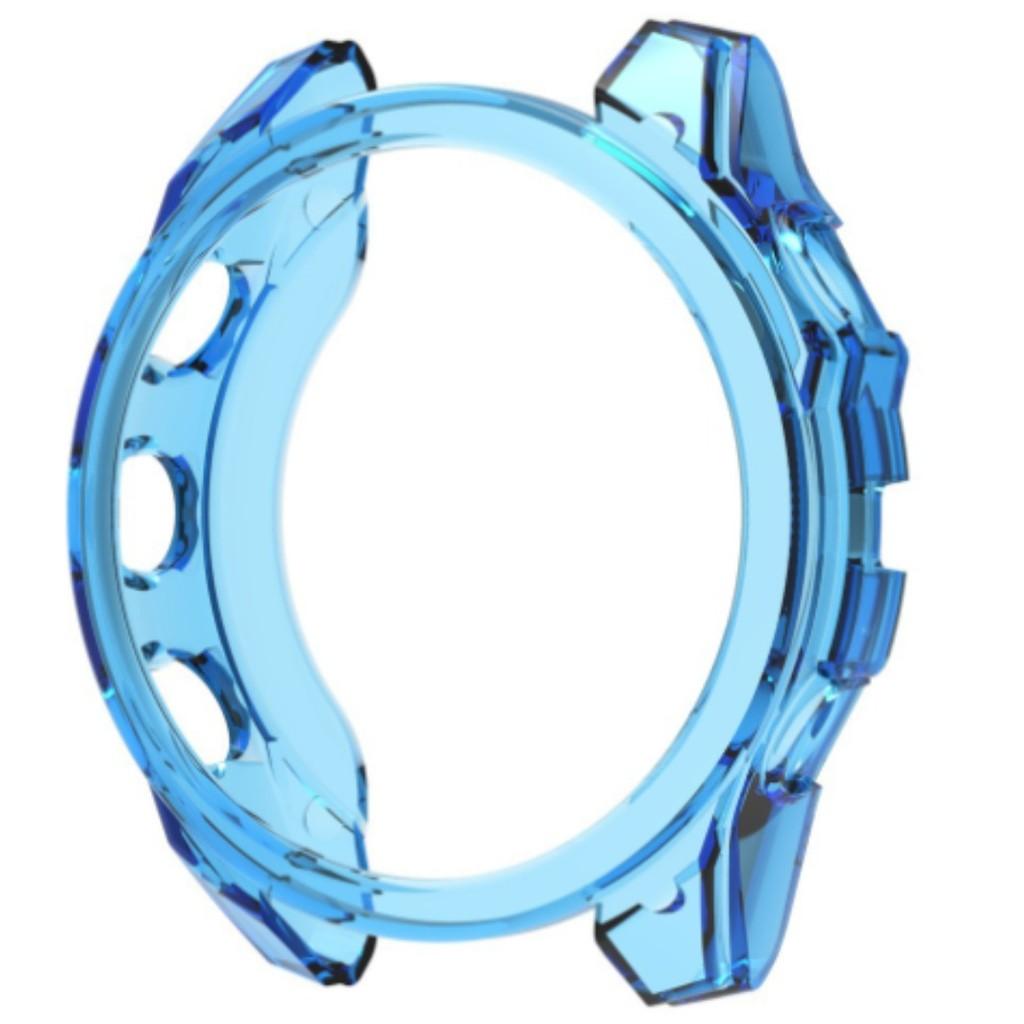 Etui til Garmin Fenix 8 43mm 47mm 51mm AMOLED SOLAR Mykt TPU-deksel Beskytter Anti-ripe Støtfanger Beskyttelsesetui Tilbehør