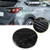 ABS Glossy Black Oil Fuel Tank Cap Cover Trim 1pcs For Subaru Crosstrek -24