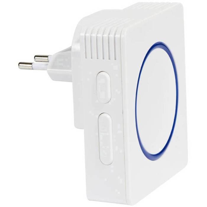 Baseline 70708 Carillon Sans Fil Set Complet Sans Pile, Avec Piezo, Avec Porte-nom