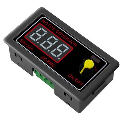 PWM DC Motor Governor DC 9-60V 12A 500W Variable Speed Controller 5V 12V 24V Digital Adjustable Frequency Duty Cycle