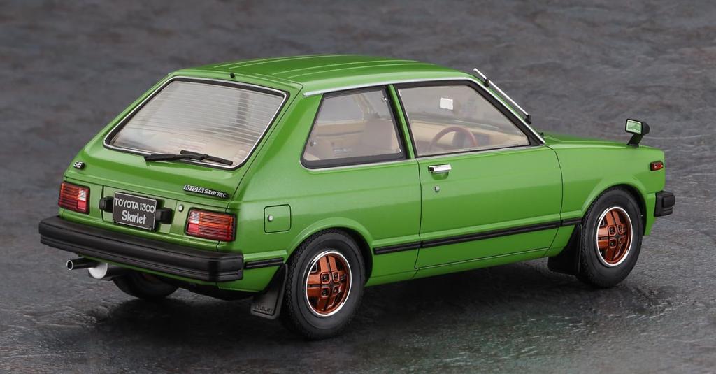 Hasegawa Toyota Starlet KP61 SE 1980 Plastic Model 20761 1/24 (3-door) Mid-model (Car)