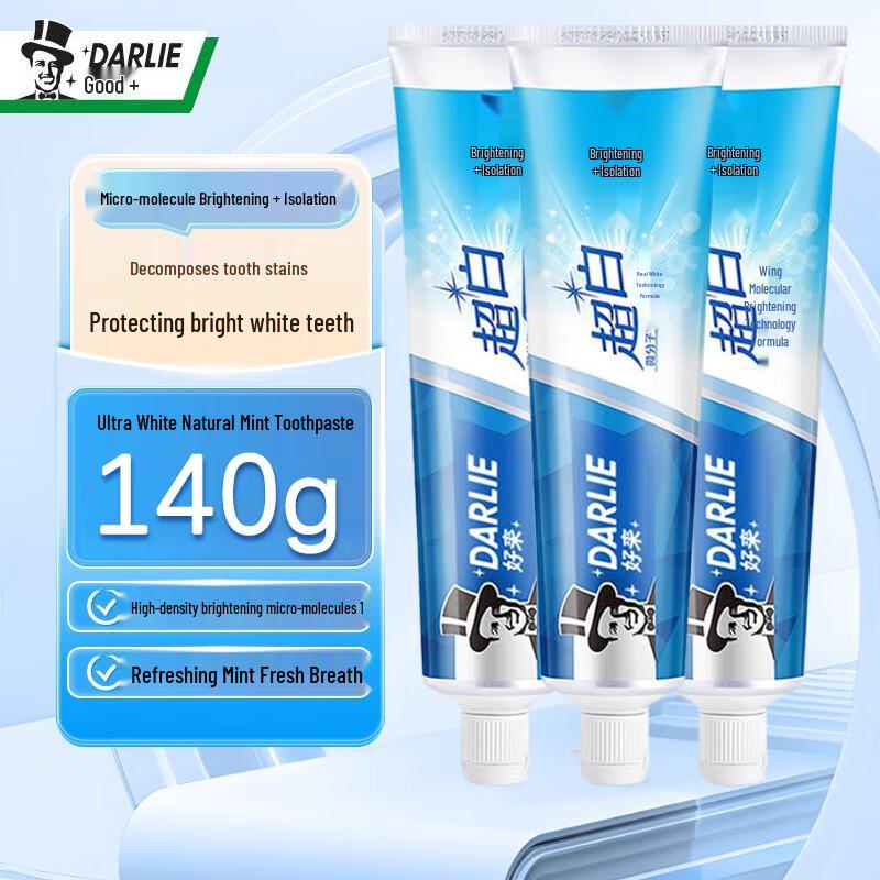 Darlie Whitening & Gum Care Toothpaste - 3x140g Pack