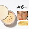 Julystar Pearlescent loose powder Concealer Diamond honey powder fine anti-sweat long-lasting oil-control matte setting powder