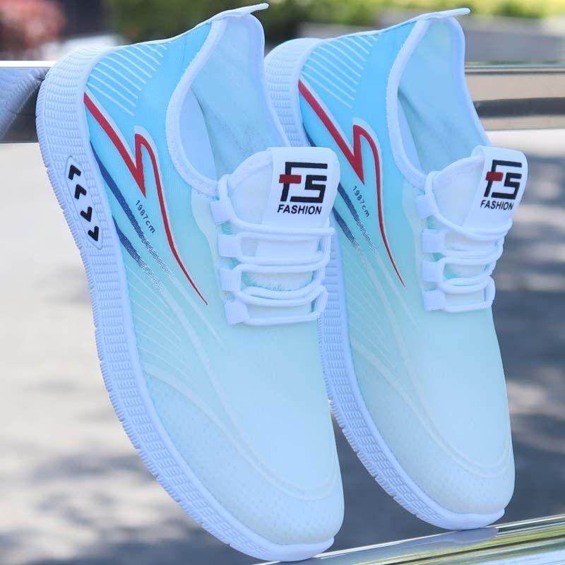 

Summer new mesh breathable sneakers ultra-light and lightweight soft-soled running shoes low-top 38