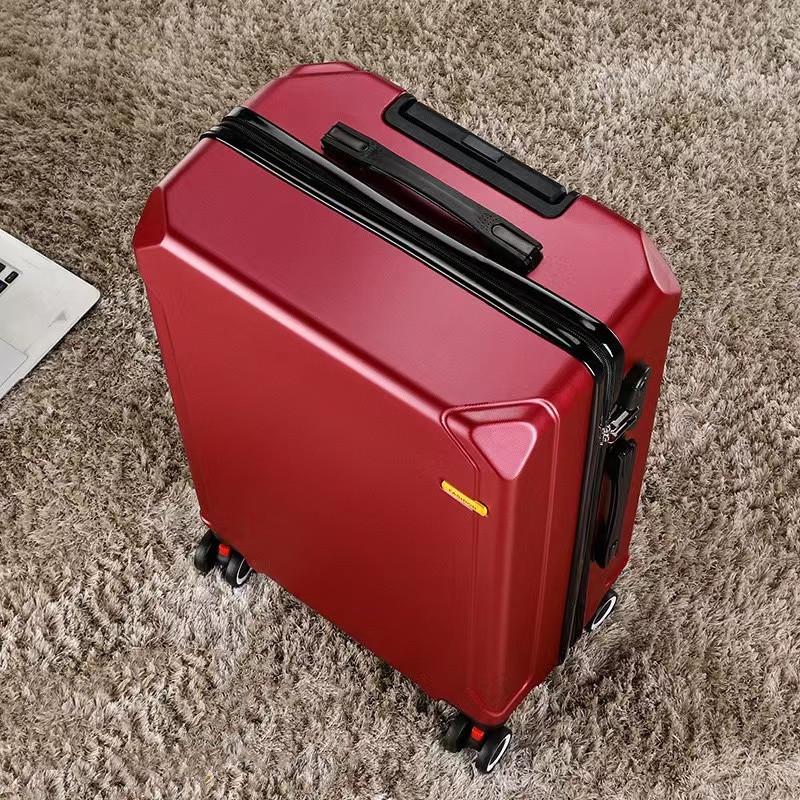 2025 Durable 20" Carry-on Aluminum Suitcase with Universal Wheels for Men and Women